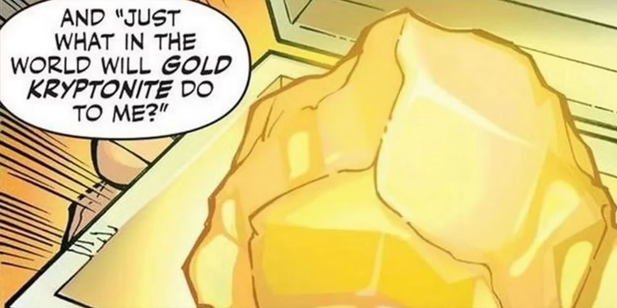 Gold Kryptonite DC Comics