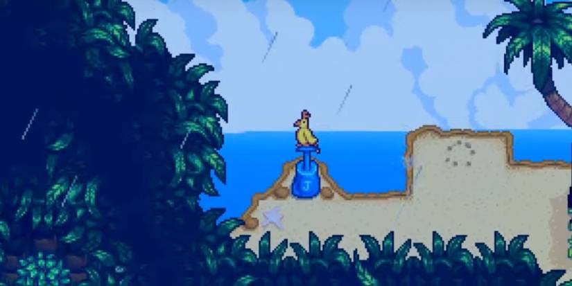 Golden Joja Parrot in Stardew Valley