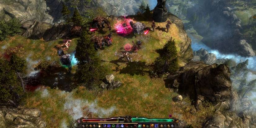 Character hunting at Asterkan Valley in Grim Dawn