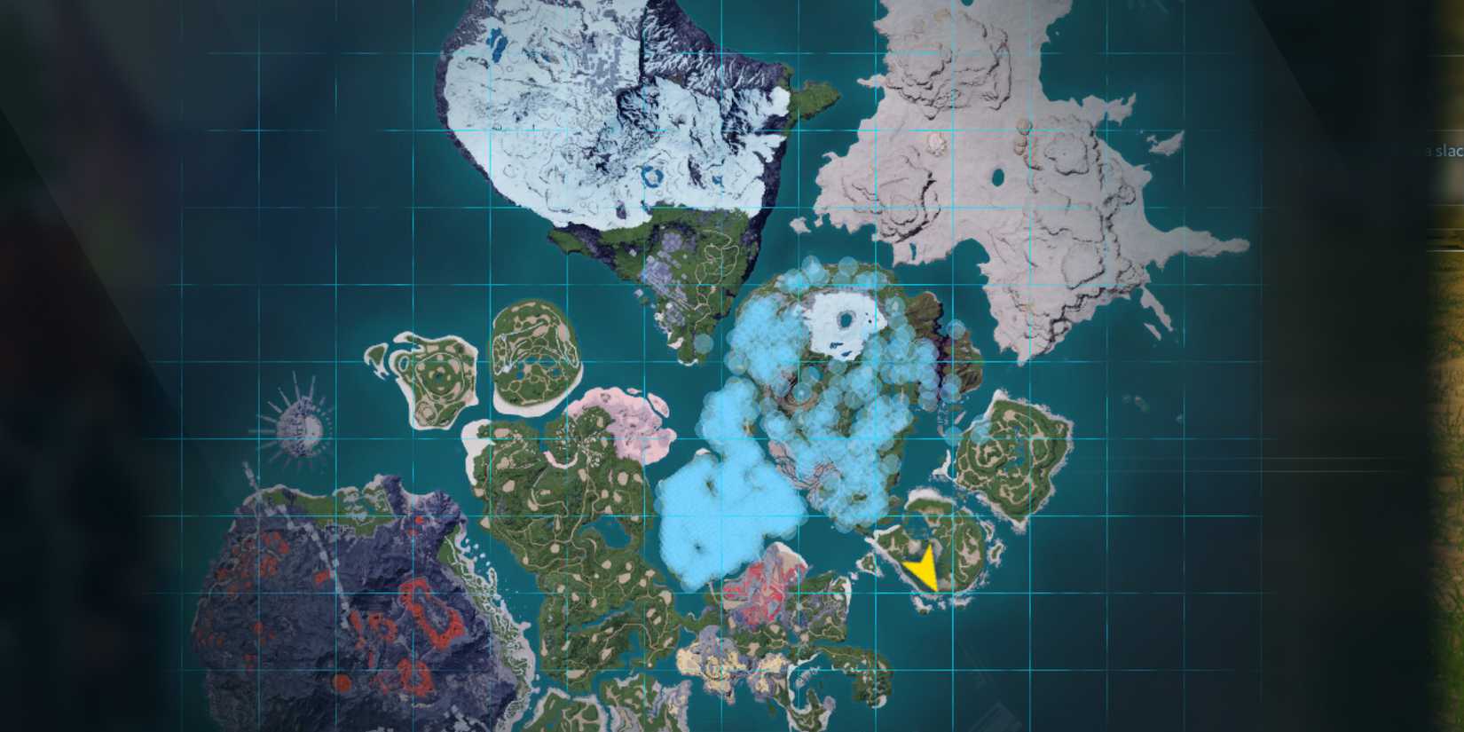 grintale map location