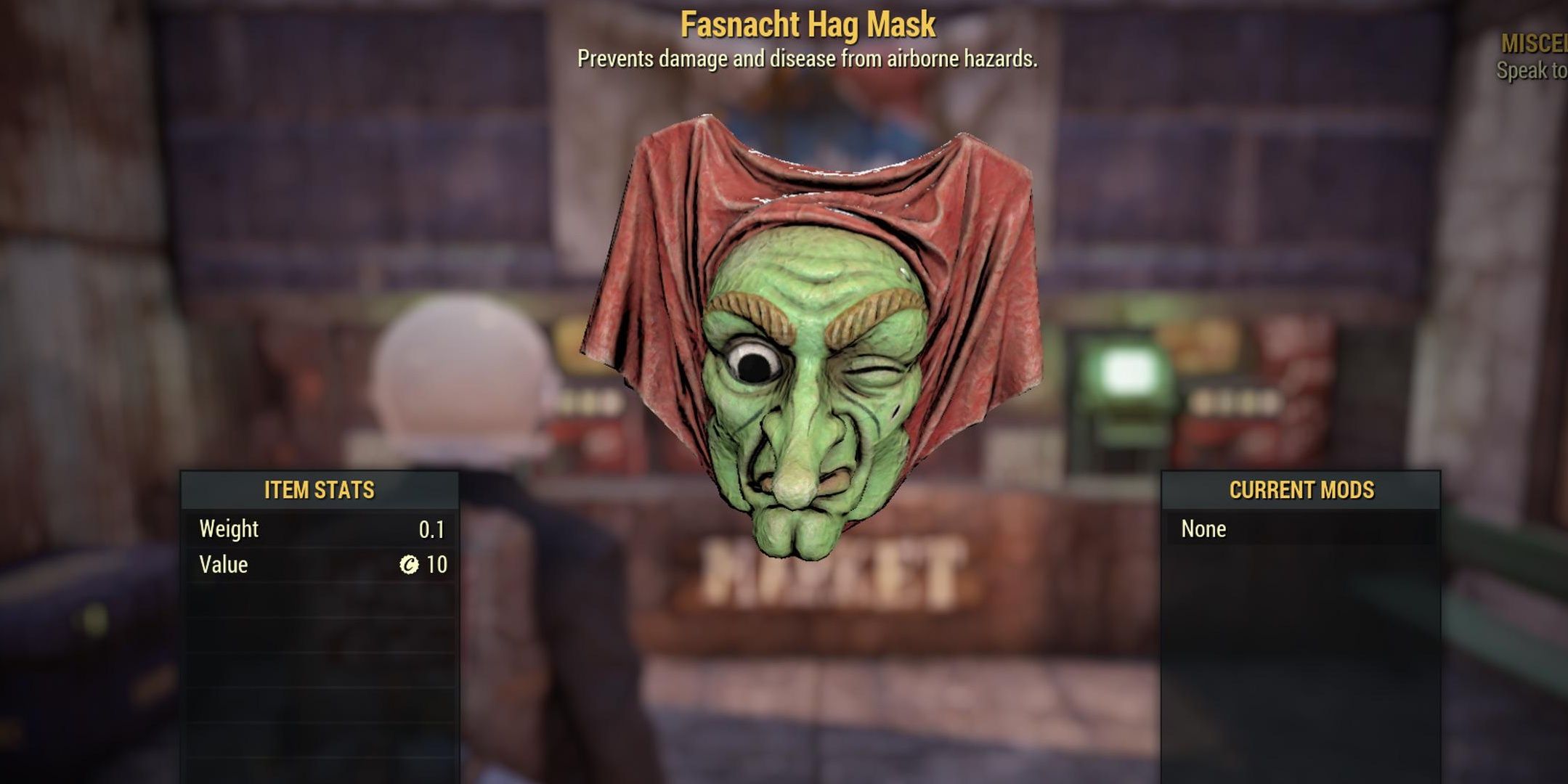 Raven Mask Fallout 76