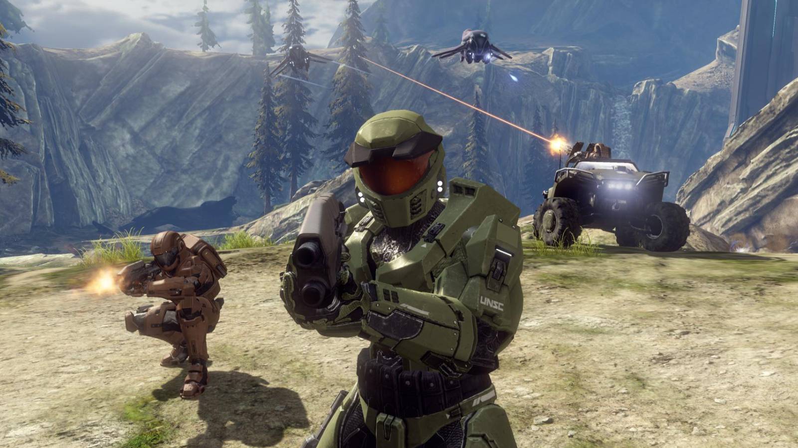 MAster Chief in Halo Combat Evolved