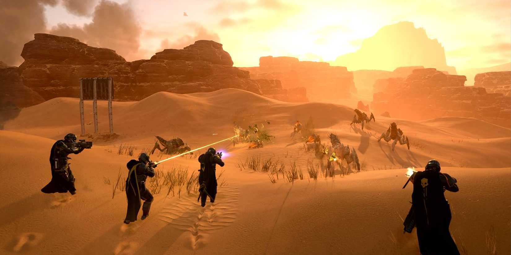 Helldivers 2 - Intense Heat Environmental Condition