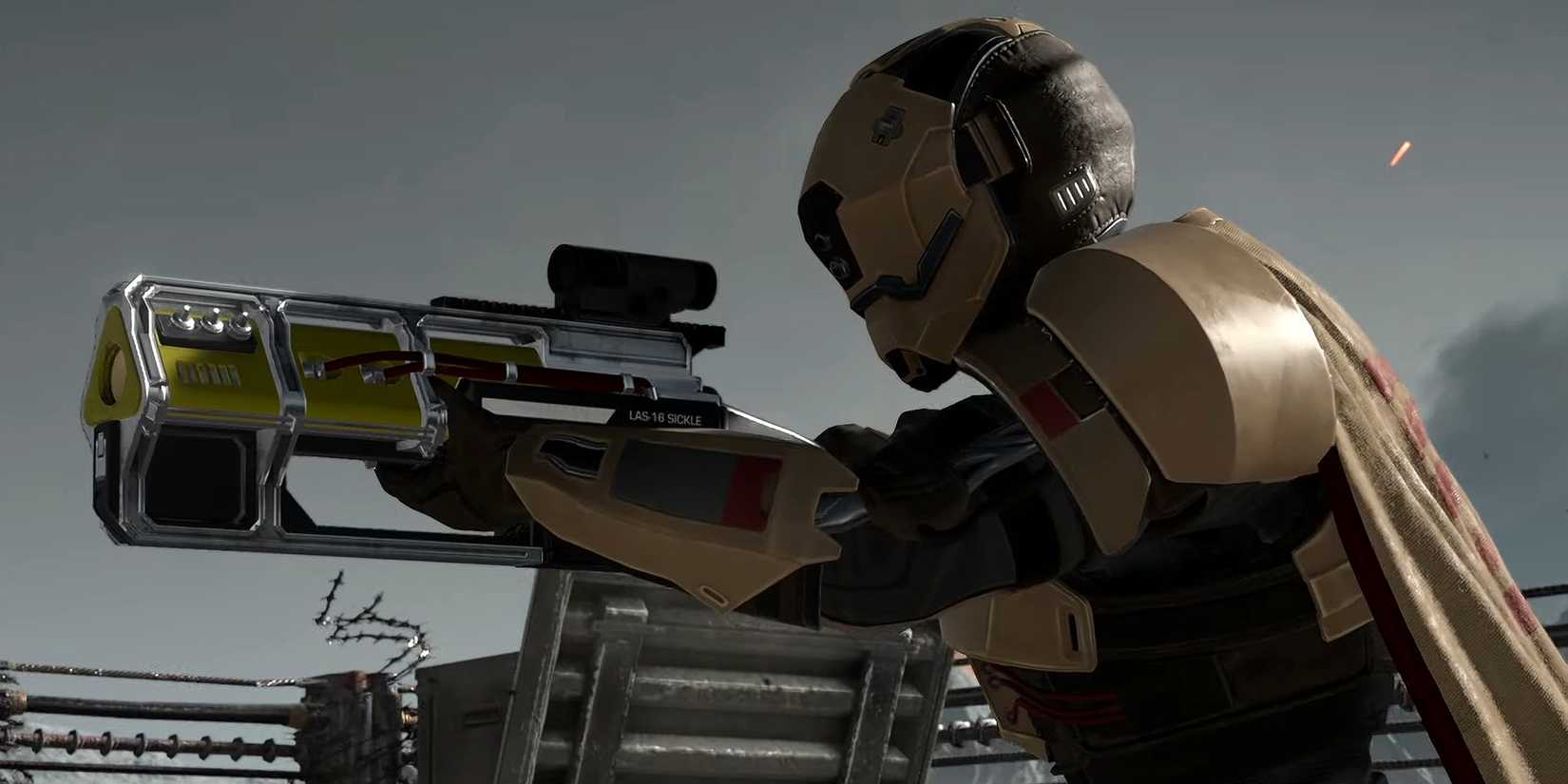 Helldivers 2 LAS-16 Sickle Energy Weapon