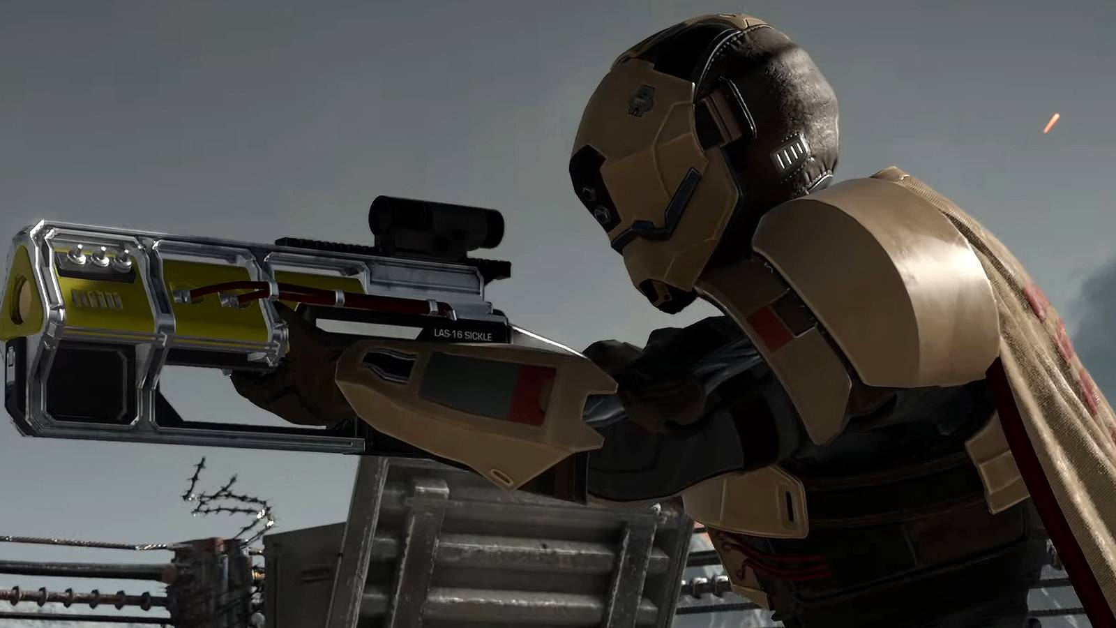 Helldivers 2 LAS-16 Sickle Energy Weapon