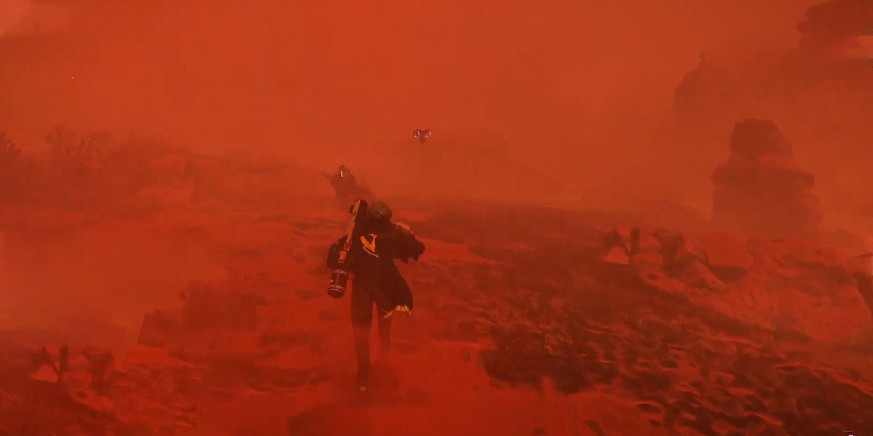 Helldivers 2 - Sandstorm Environmental Condition