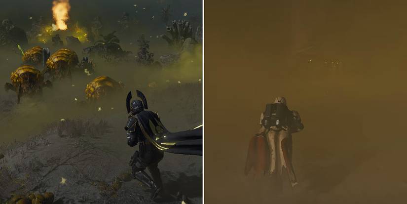 Helldivers 2 Spore Spewer Mist