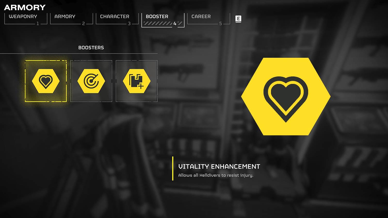 Helldivers 2 Vitality Booster