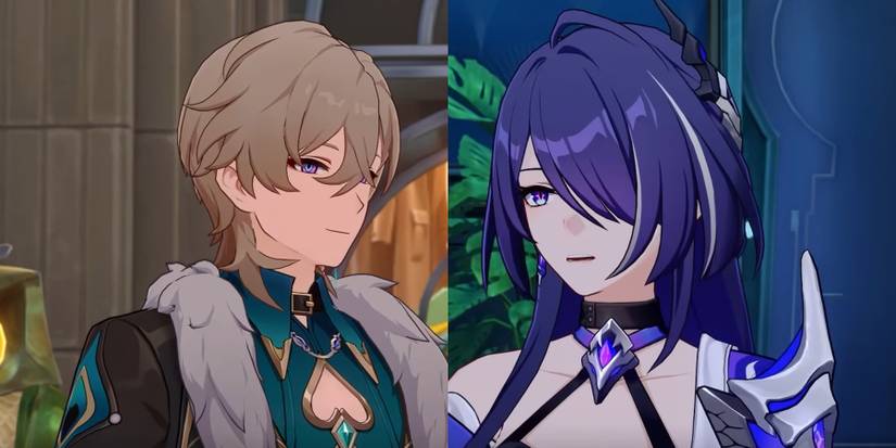 Honkai Star Rail Aventurine and Acheron