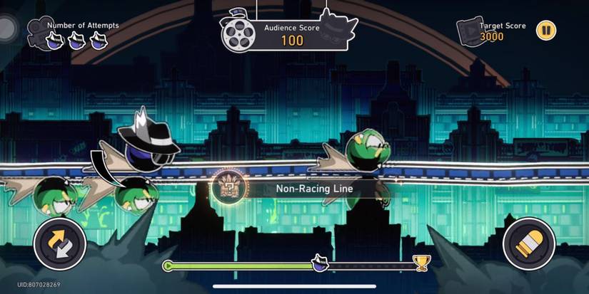 Honkai Star Rail- Non-Racing Line Achievement