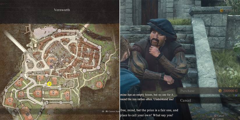 how to buy a house in the noble quatrer in dragons dogma 2