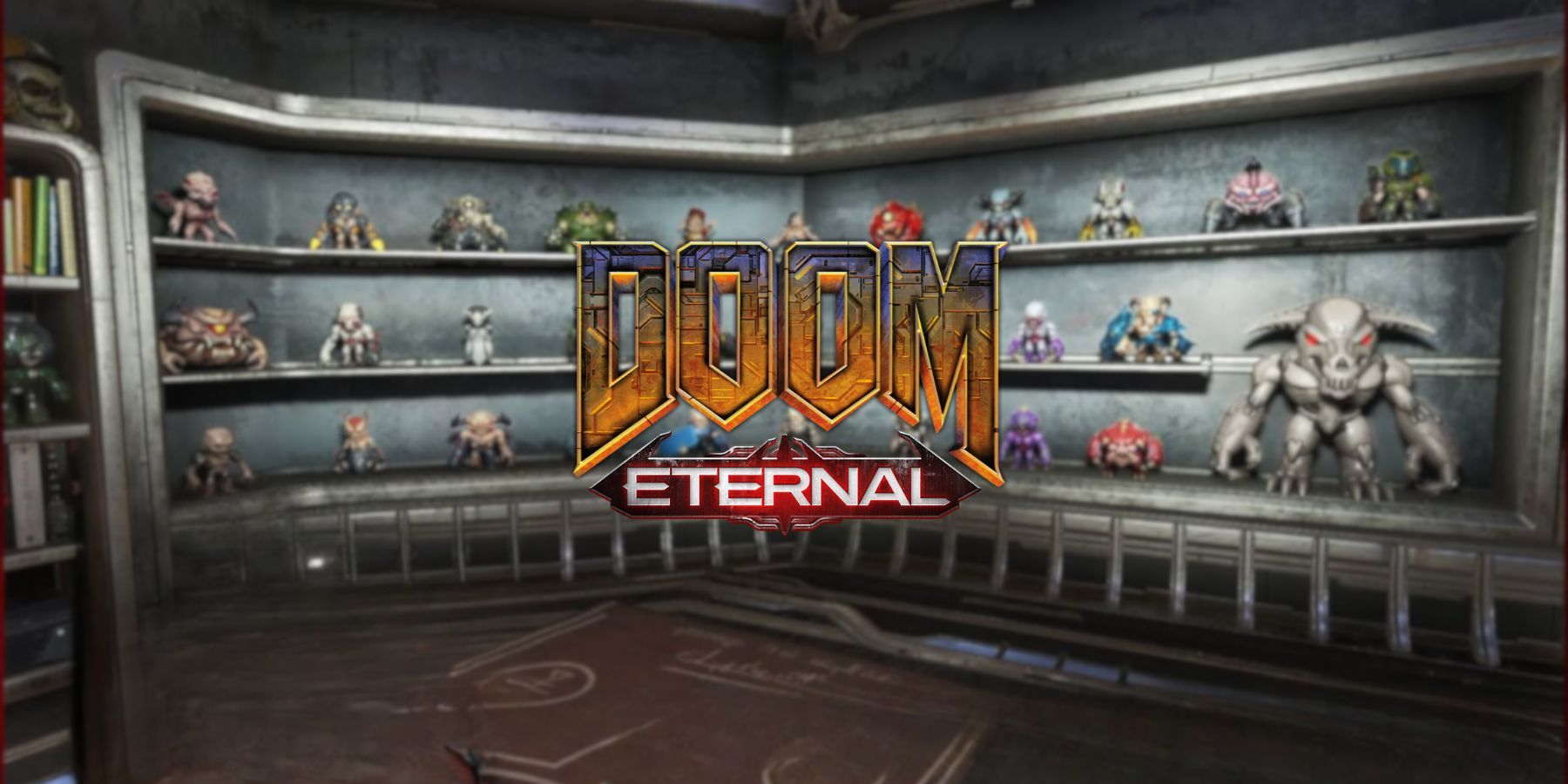Complete Toy Collection in Doom Eternal
