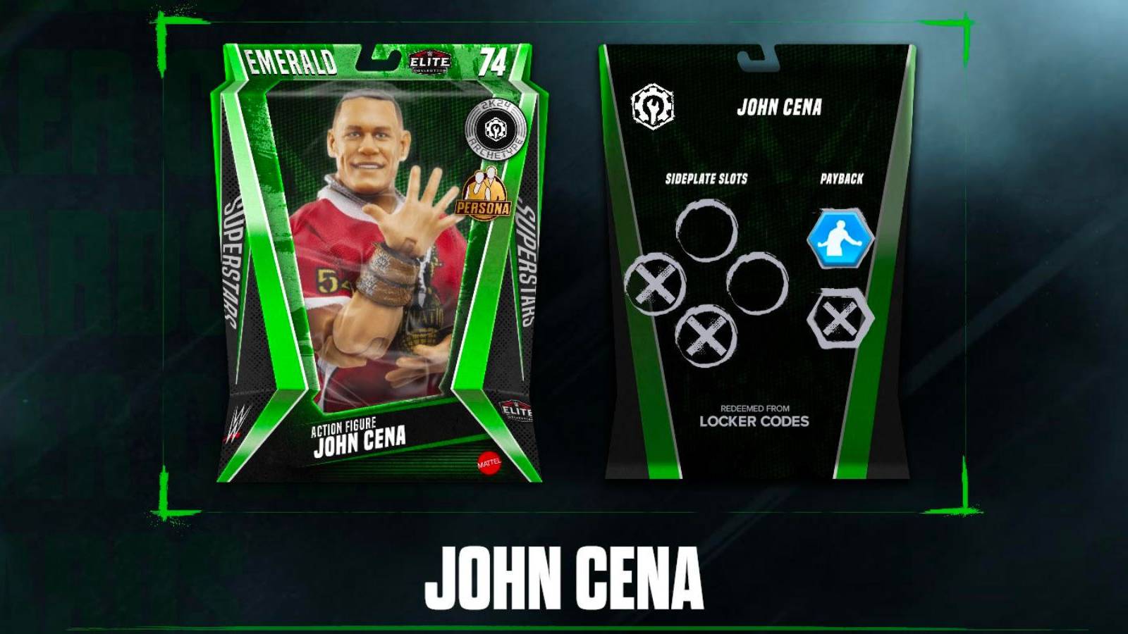 how to get action figure john cena in wwe 2k24