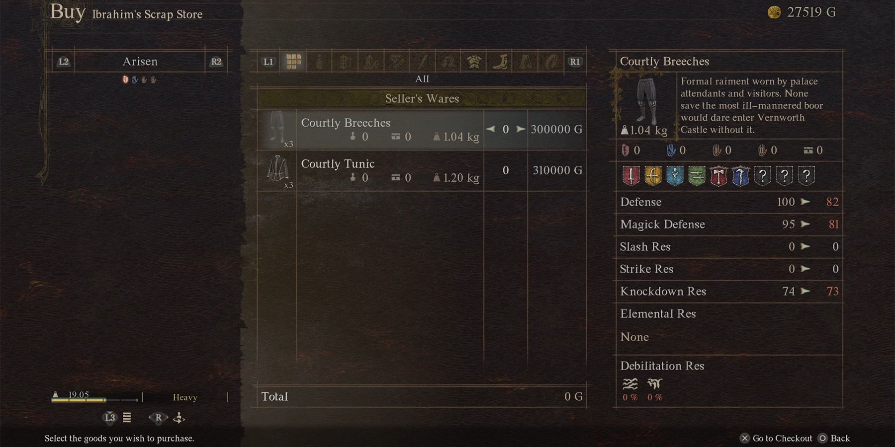 how to get courtly breeches and tunic in dragons dogma 2