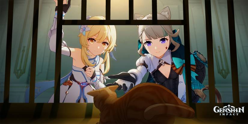 how to get lynette hangout event save the kitty ending in genshin impact