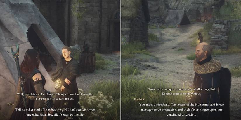 how to learn daphne true identity in dragons dogma 2