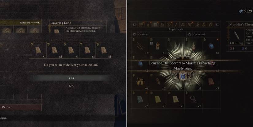 how to learn the sorcerer- maisters teaching maelstorm spell in dragons dogma 2