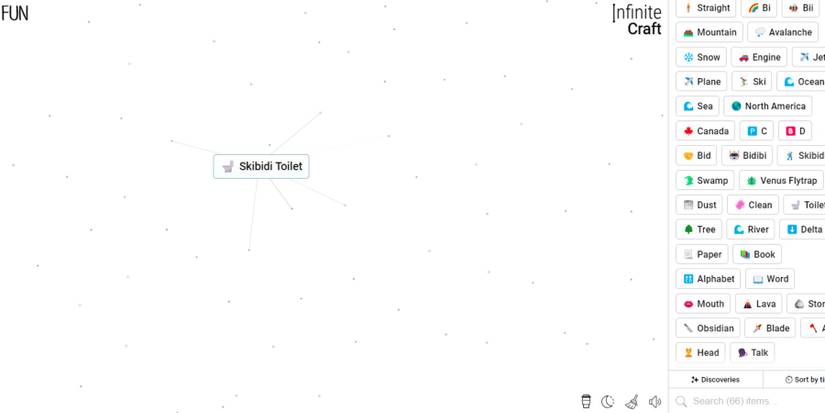 How to Make Skibidi Toilet in Infinite Craft 