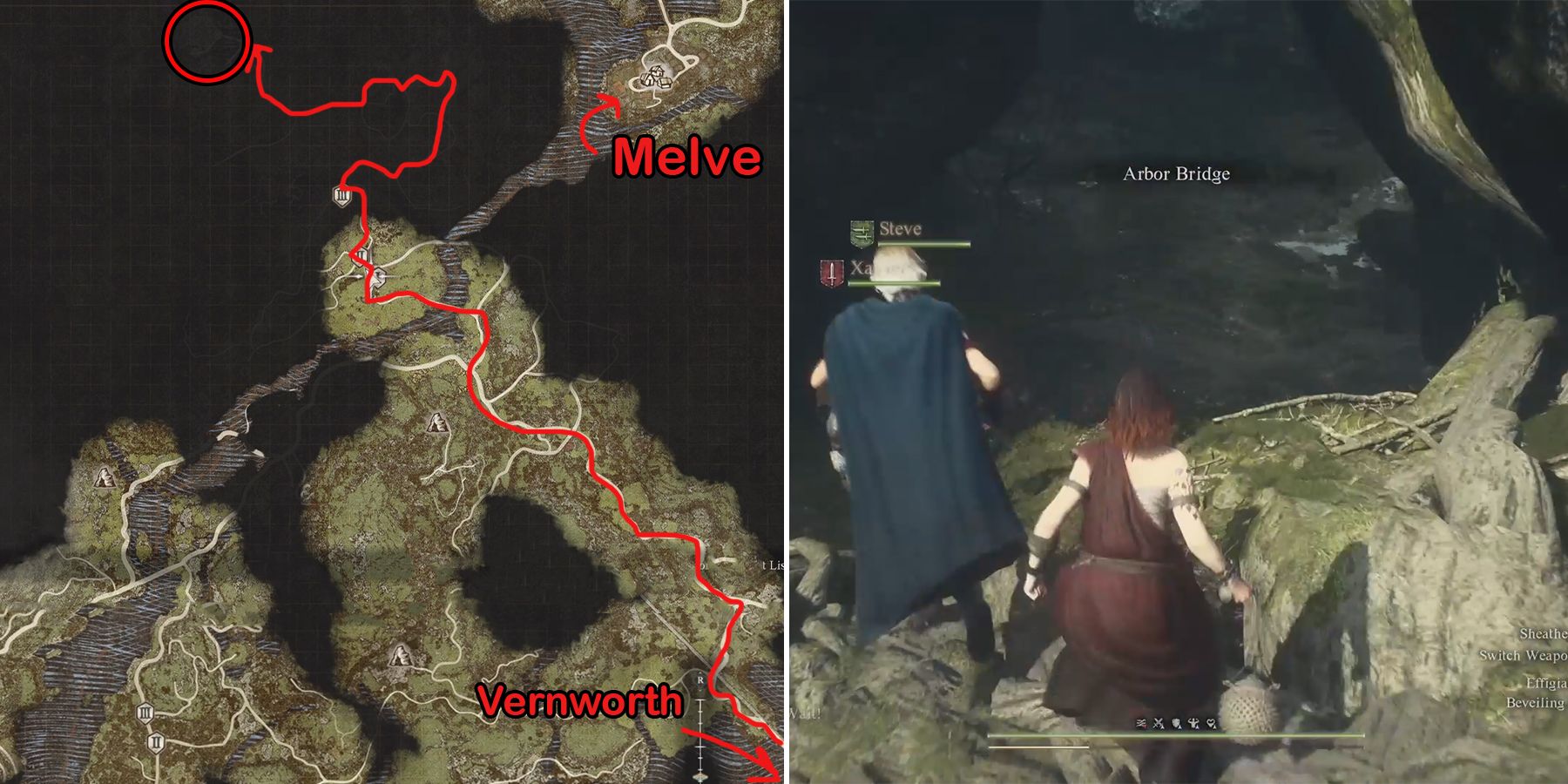 how to reach the elf village in dragons dogma 2