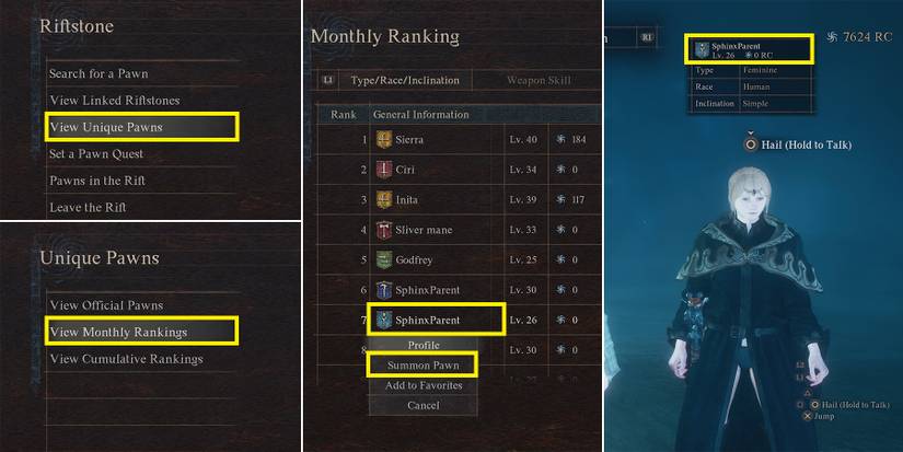 how to summon sphinxparent pawn and solve the riddle of wisdom in dragons dogma 2