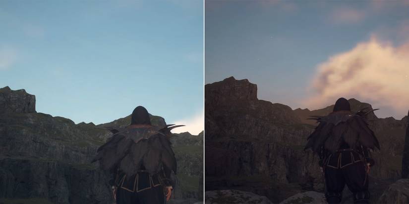 how to tell time with the skys different range of colors in dragons dogma 2