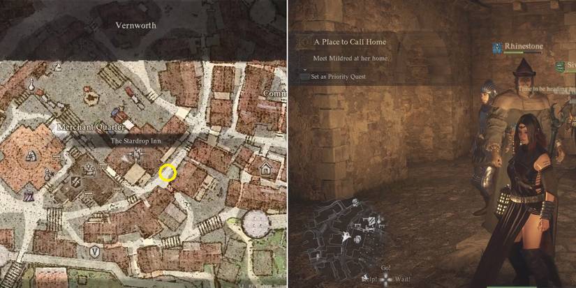 how to trigger a place to call home quest in dragons dogma 2