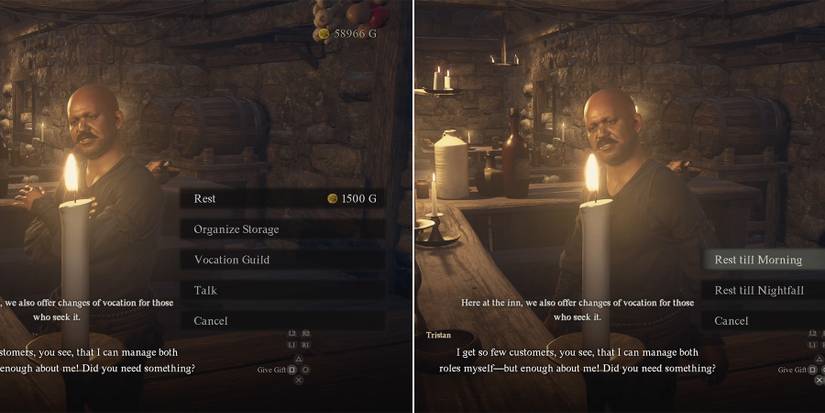 how to wait and pass time at an inn in dragons dogma 2