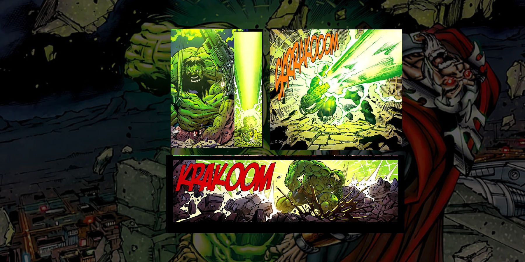 Hulk defeats Armcheddon