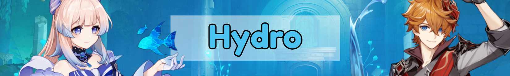 an image of annapausis underwater with kokomi and tartaglia superimposed and text that says hydro 