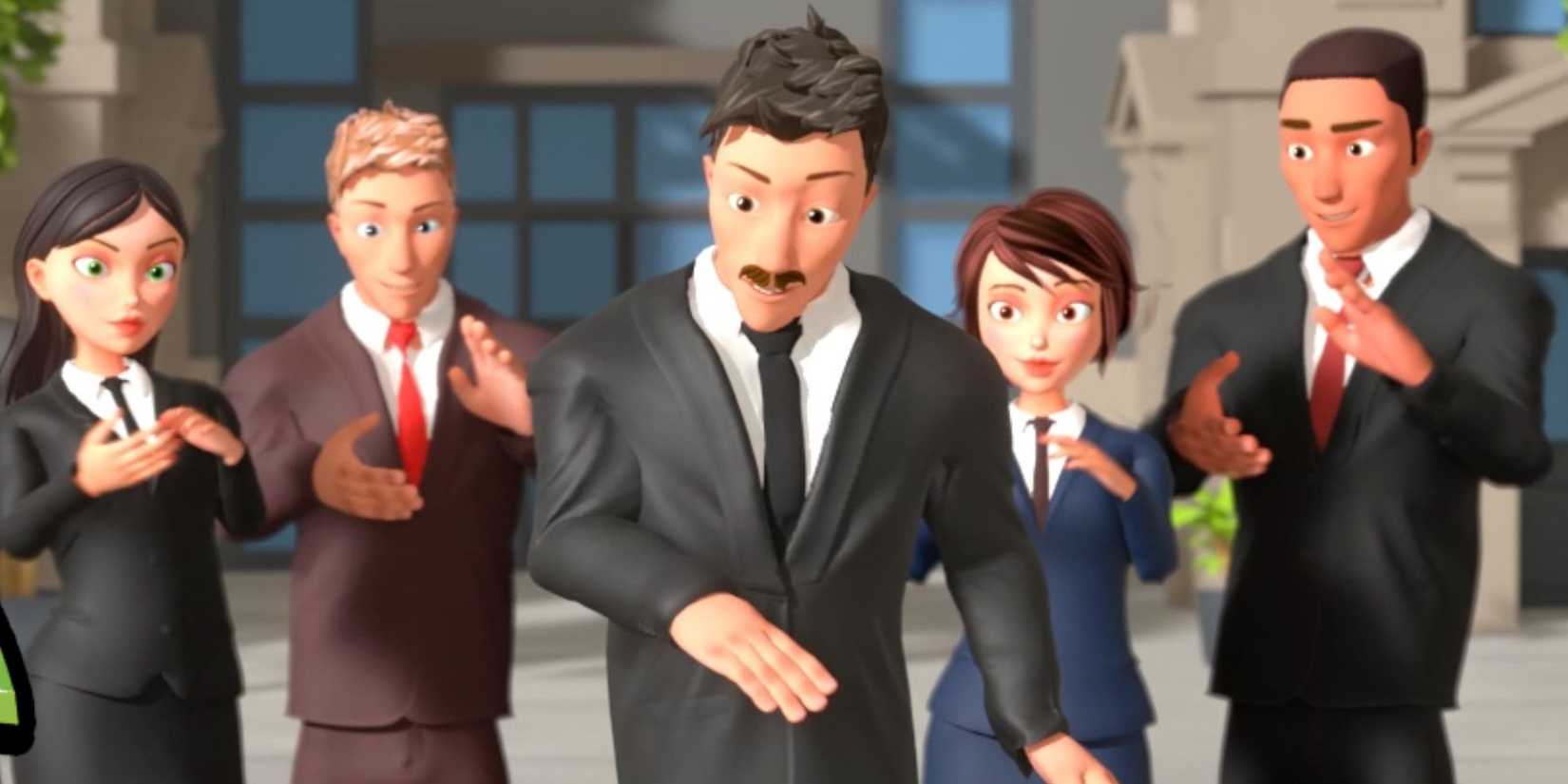 Idle Office Tycoon characters