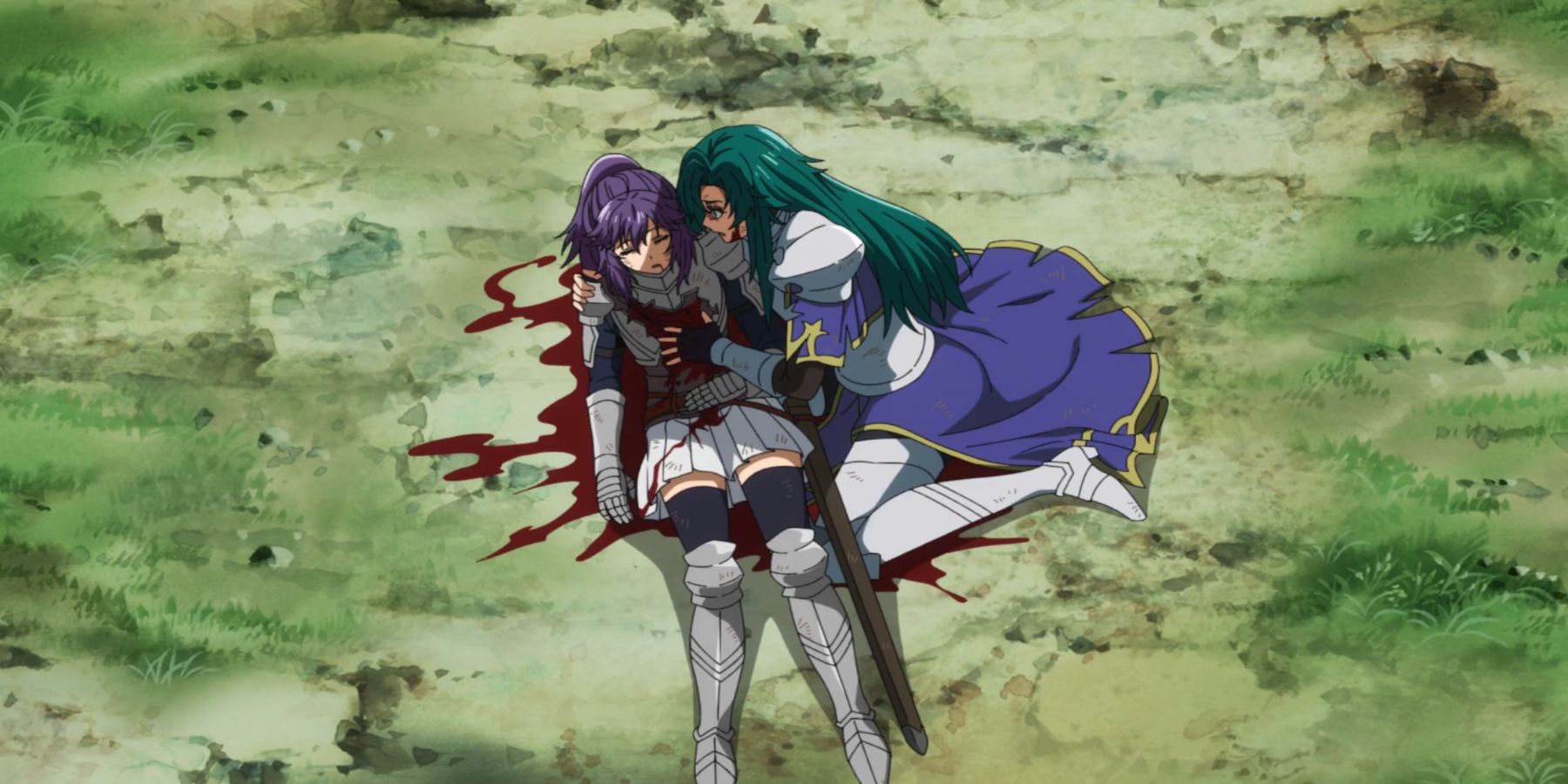 Aul Dying in Rose's Arms - With each fallen soldier, Rose’s focus waned, something that Nero took full advantage of