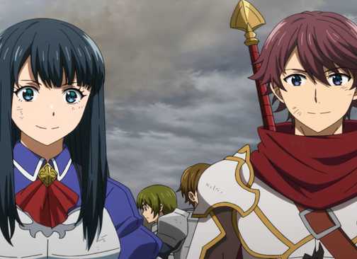 Suzune and Kazuki From the Wrong Way to Use Healing Magic