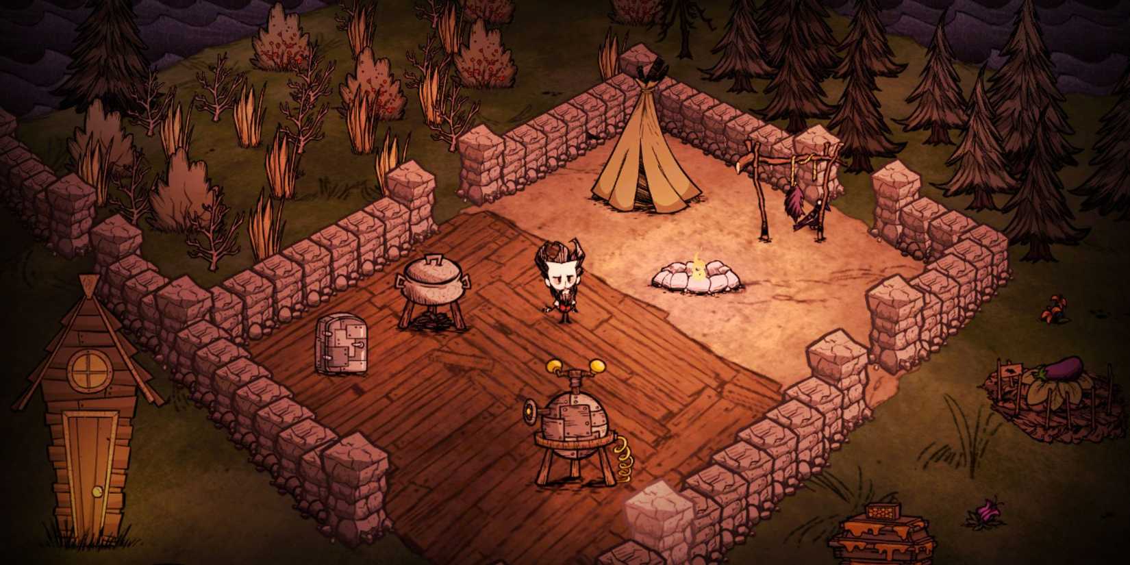A base in Don’t Starve