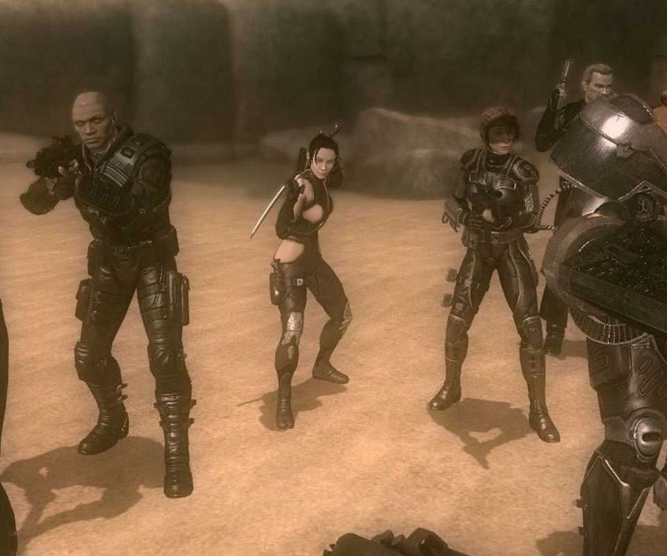 A squad in Clive Barker’s Jericho
