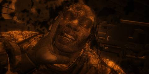 Holding a monsters face back in F.E.A.R 2: Project Origin