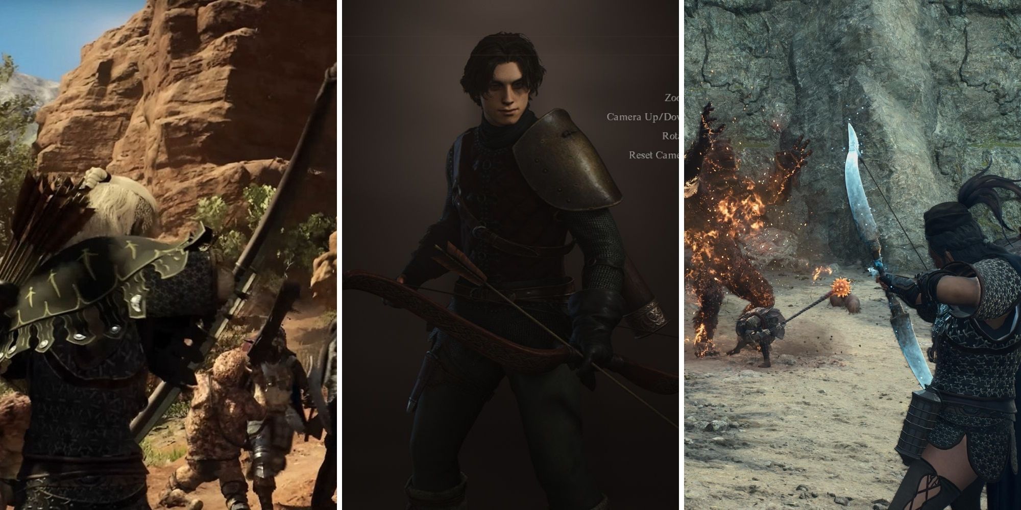A grid showing various archers in Dragon’s Dogma 2