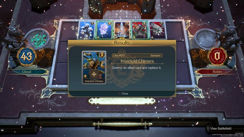 Insectoid Chimera Reward for defeating Robin Final Fantasy 7 Rebirth