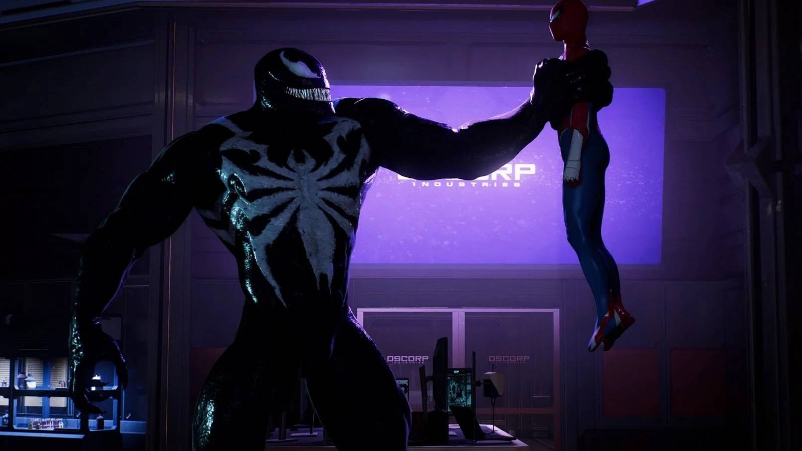 insomniac-venom-spiderman-oscorp