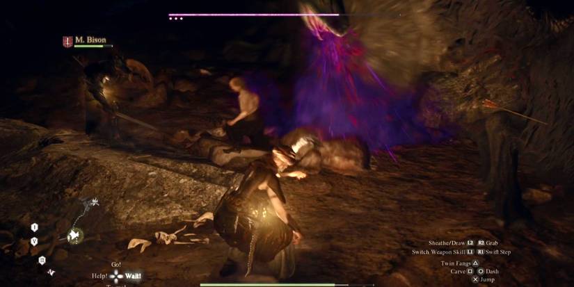 Jarle getting Poisoned in Dragon's Dogma 2 