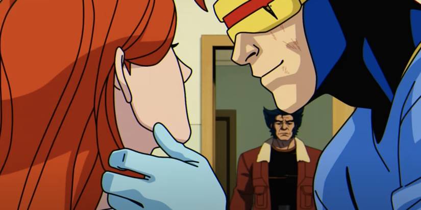 jean grey wolverine and cyclops in x-men 97 episode 2 Cropped