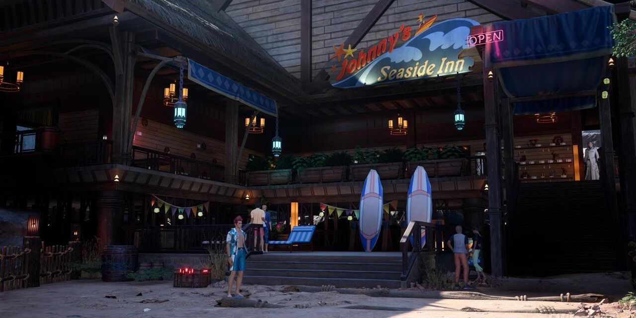 Johnny's Seaside Inn in Final Fantasy 7 Rebirth