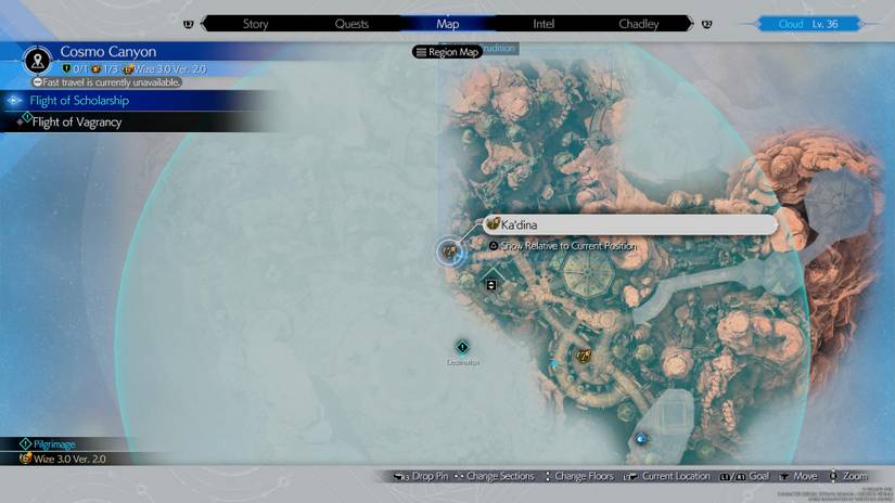 Ka'dina in Cosmo Canyon Final Fantasy 7 Rebirth