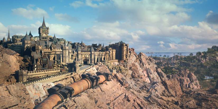 Kalm and the mako pipeline in Final Fantasy 7 Rebirth