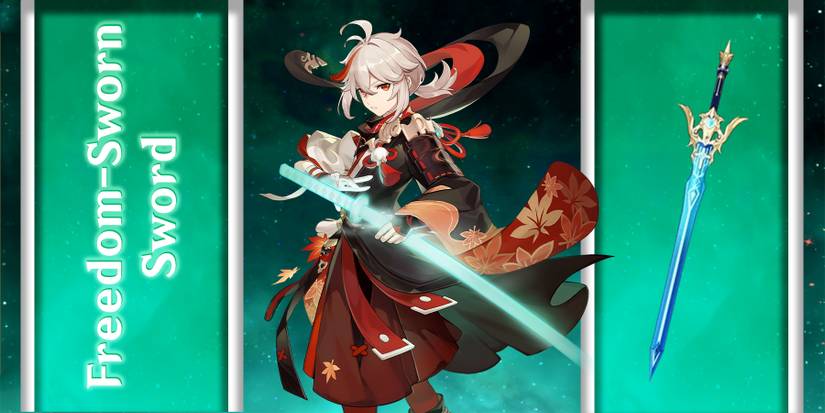 kazuha best weapon in genshin impact