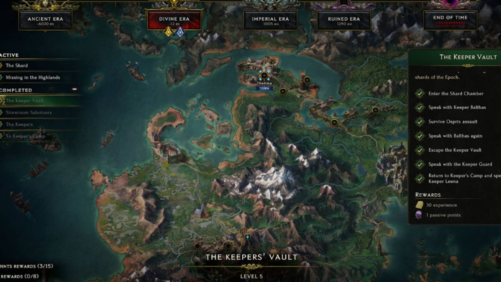 The Keepers' Vault in Last Epoch