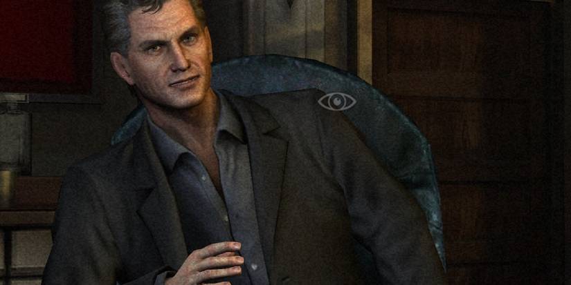 dr kaufman talking to harry in shattered memories