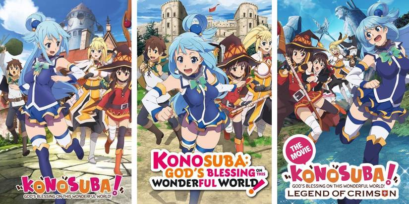 KonoSuba Season 1 2 and Movie