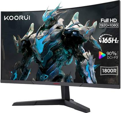 KOORUI 24-Inch FHD 165Hz Gaming Monitor (24E6C)