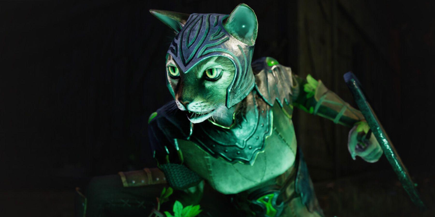 Kristala armored cat with shield screenshot