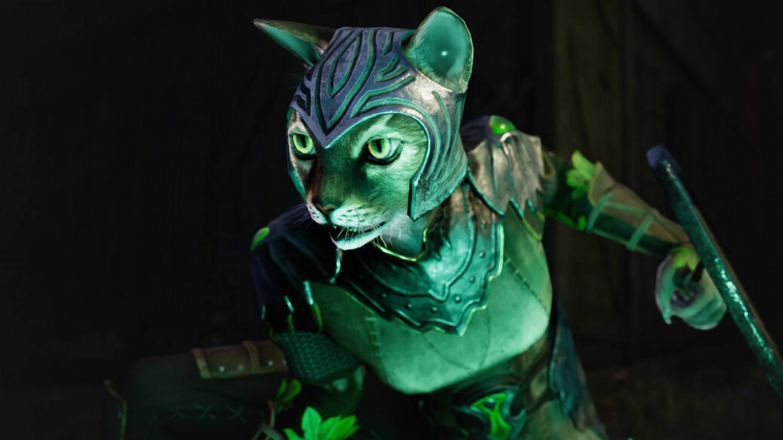 Kristala armored cat with shield screenshot